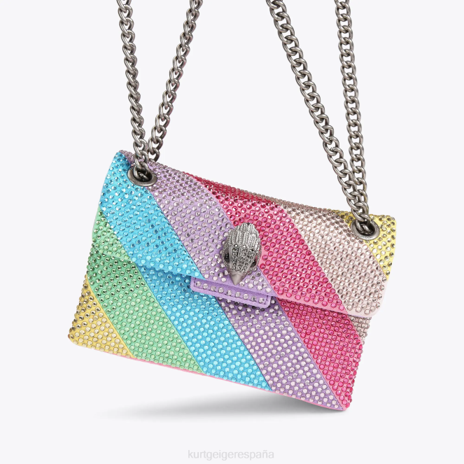 Kurt Geiger mujer Tela de Londres mini Kensington 2LPR12 | bolsas varios/otros